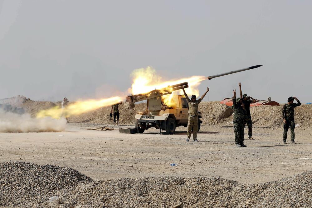 Irak, rakete, Foto: Reuters
