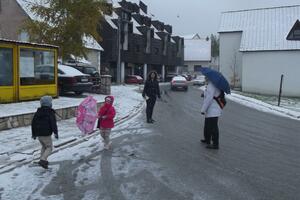 Prognoza za ponedjeljak: Krajem dana kiša, na sjeveru slab snijeg