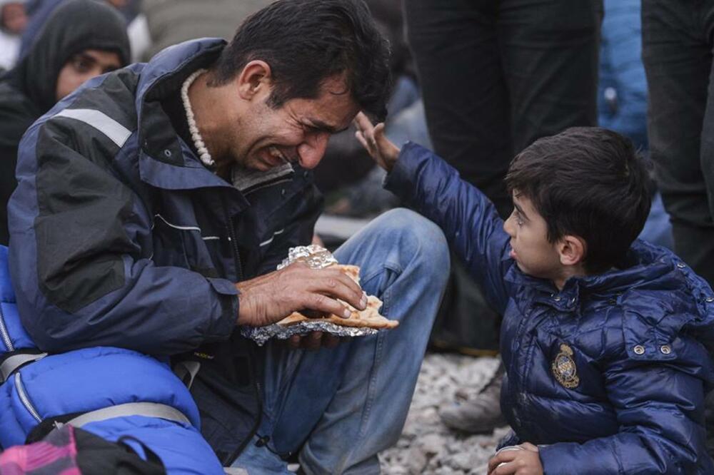 Izbjeglička kriza otac i sin, Foto: Facebook.com