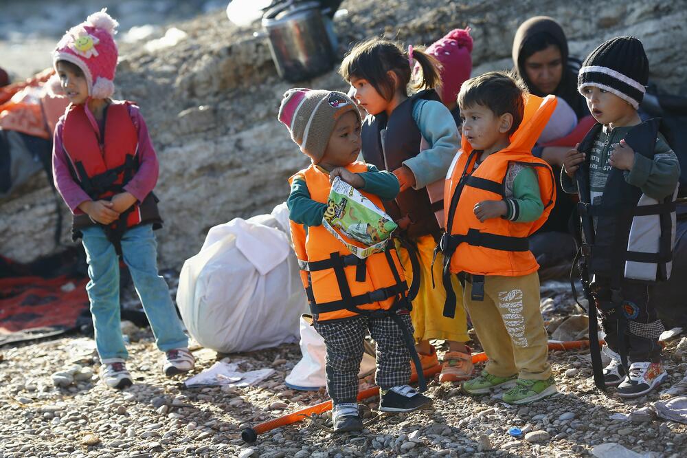 Djeca, izbjeglice, Foto: Reuters