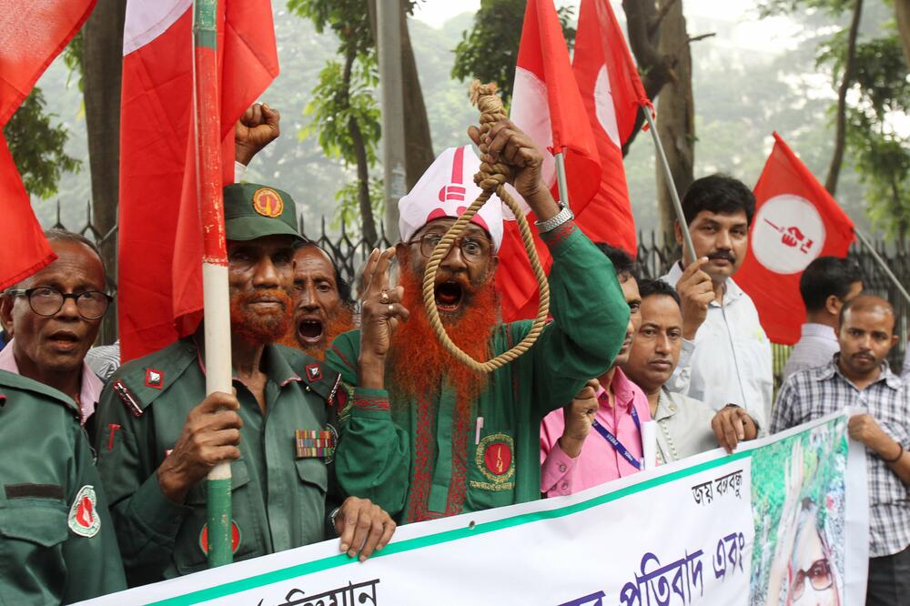 Bangladeš, protest protiv pogubljenja, Foto: Reuters