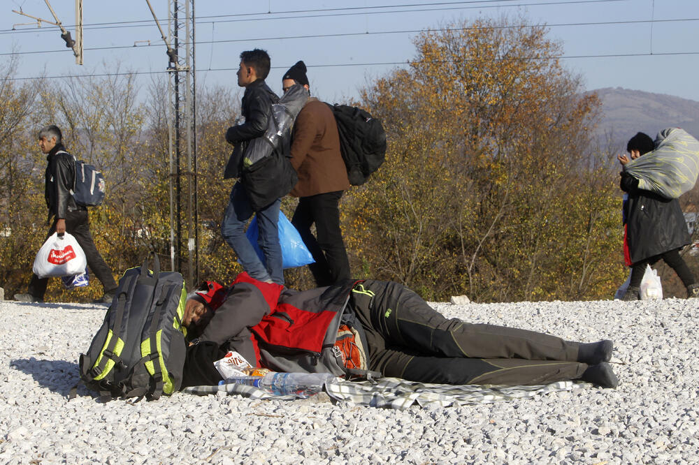 Migrant, Makedonija, Foto: Beta-AP