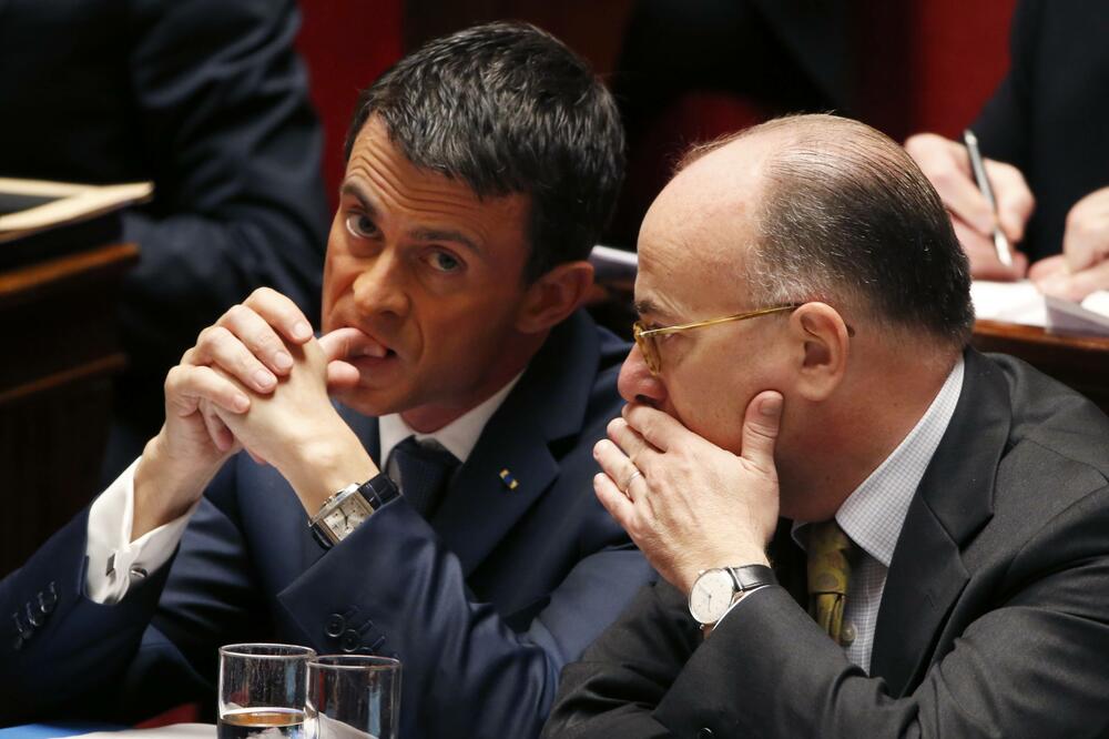 Manuel Vals, Bernar Kaznev, Foto: Reuters