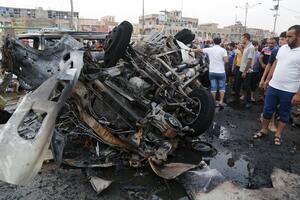 Deset ljudi ubijeno u bombaškim napadima u Bagdadu