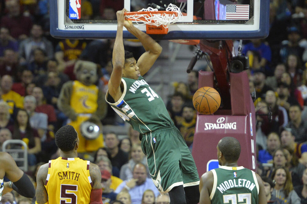 Janis Antetokunmpo, Foto: Reuters