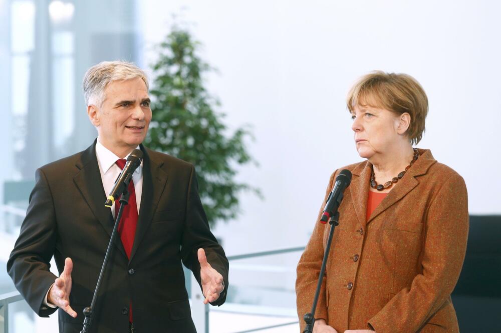 Verner Fajman, Angela Merkel, Foto: Reuters