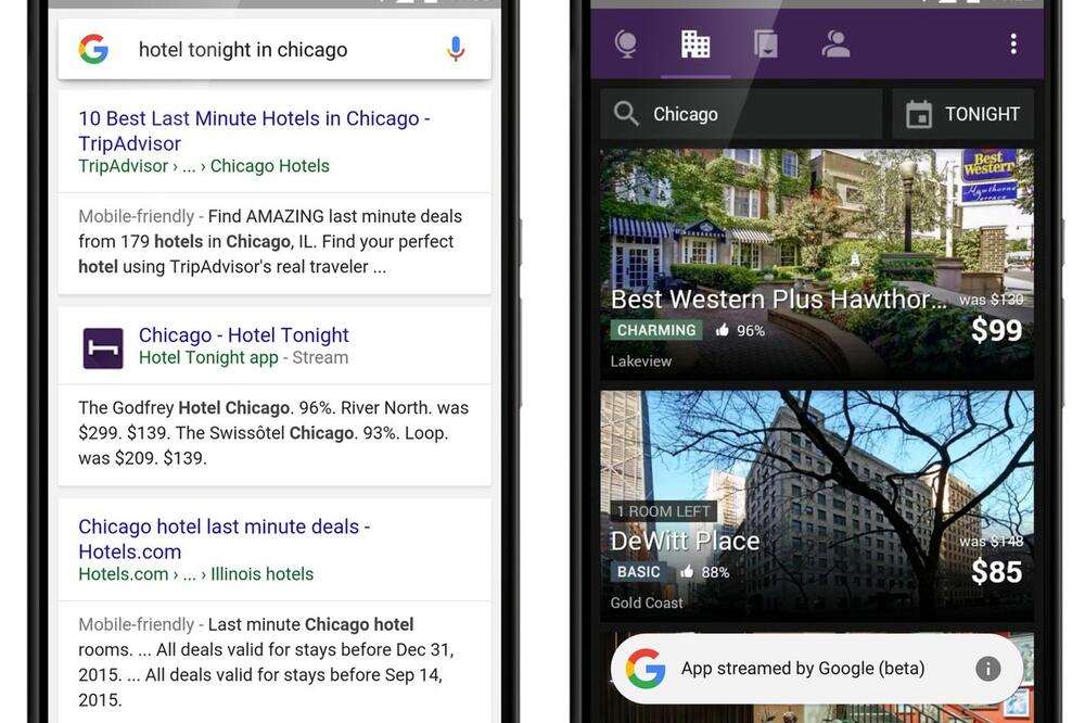 Google app streaming, Foto: Google
