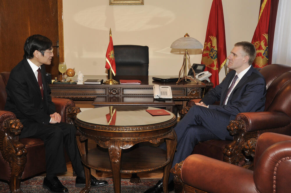 Igor Lukšić, Juichi Takahara, Foto: Gov.me