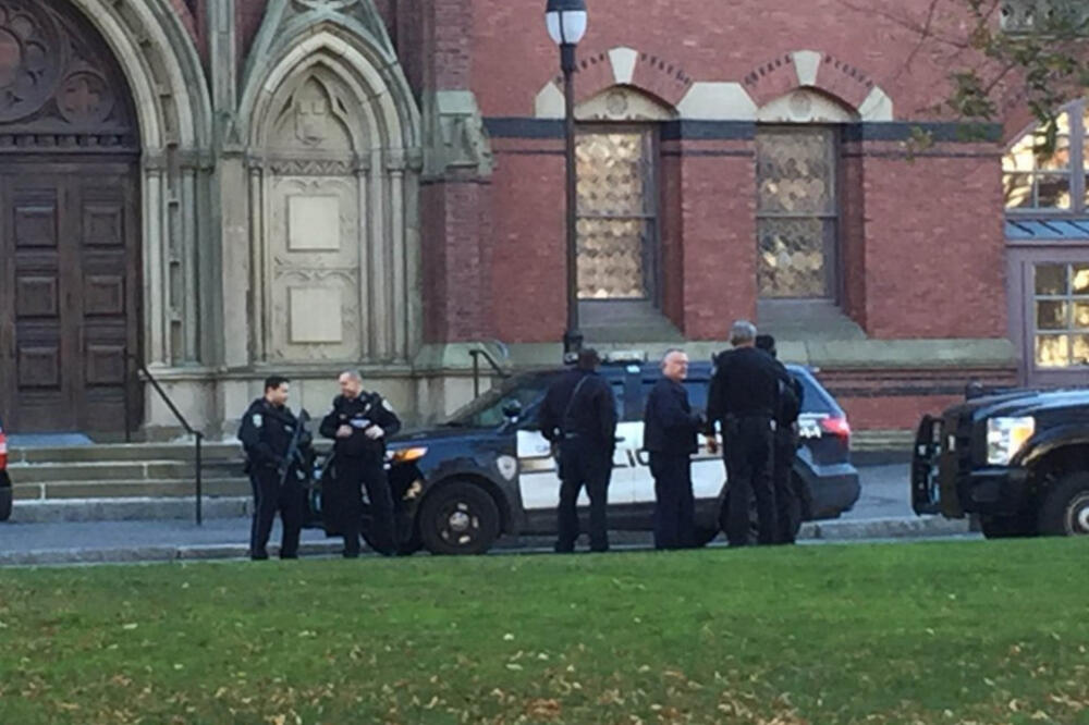 Harvard, dojava o bombi, Foto: Twitter