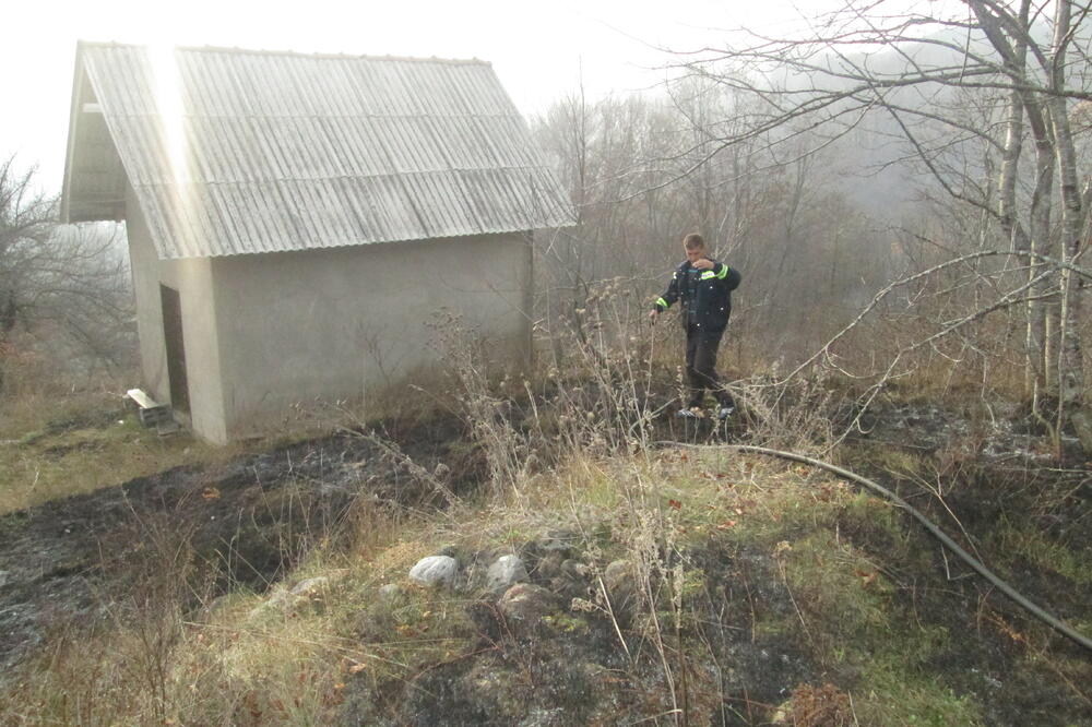 Crkvine, požar, Foto: Dragana Šćepanović