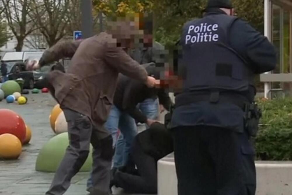 Belgija hapšenje, Foto: Screenshot (YouTube)