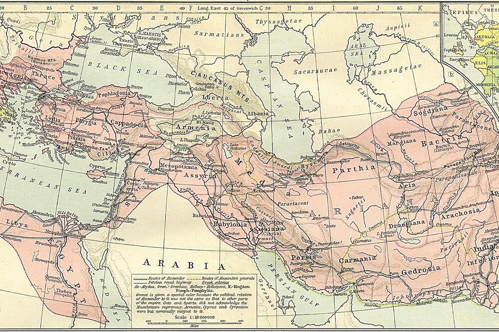 Aleksandar Makedonski osvajanja