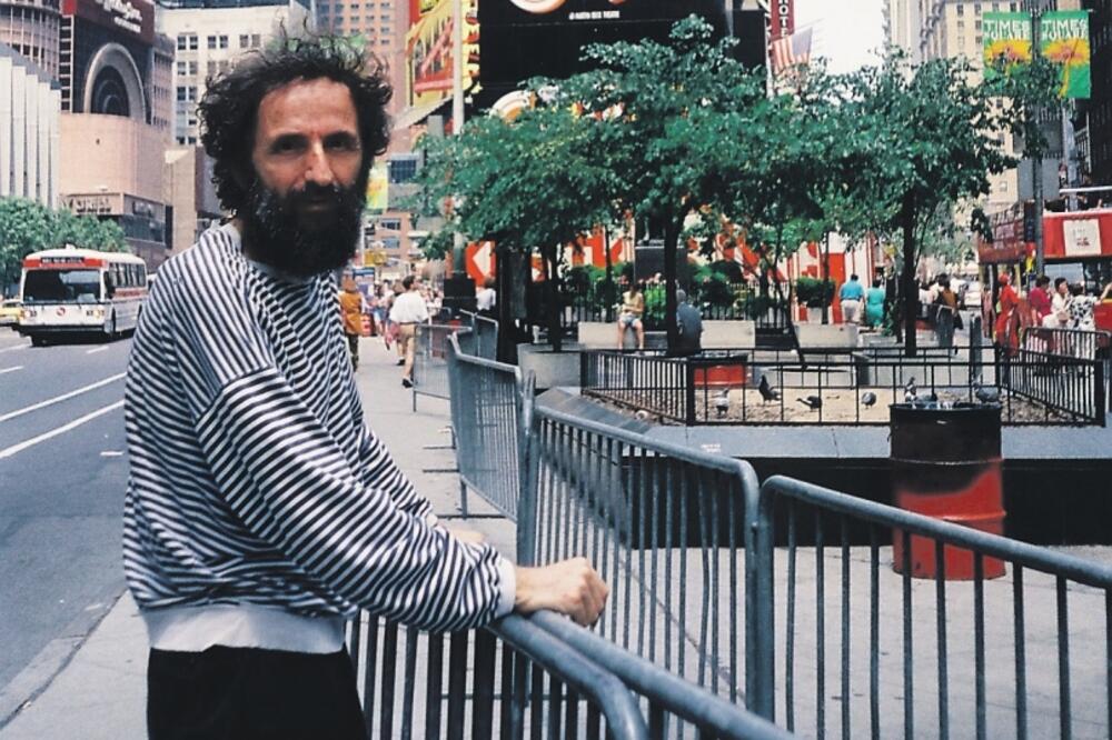 Živko Nikolić na Tajms Skveru, Foto: Privatna arhiva