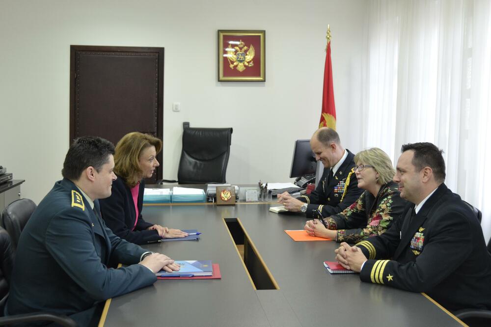 Milica Pejanović Đurišić, Margaret Ujehara, Foto: Mod.gov.me