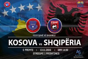 Kosovo i Albanija odigrali neriješeno u Prištini