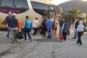 Euromost: Grupa povratnika iz Njemačke krenula za Crnu Goru