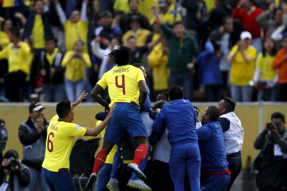 Fudbalska reprezentacija Ekvadora, Foto: Reuters