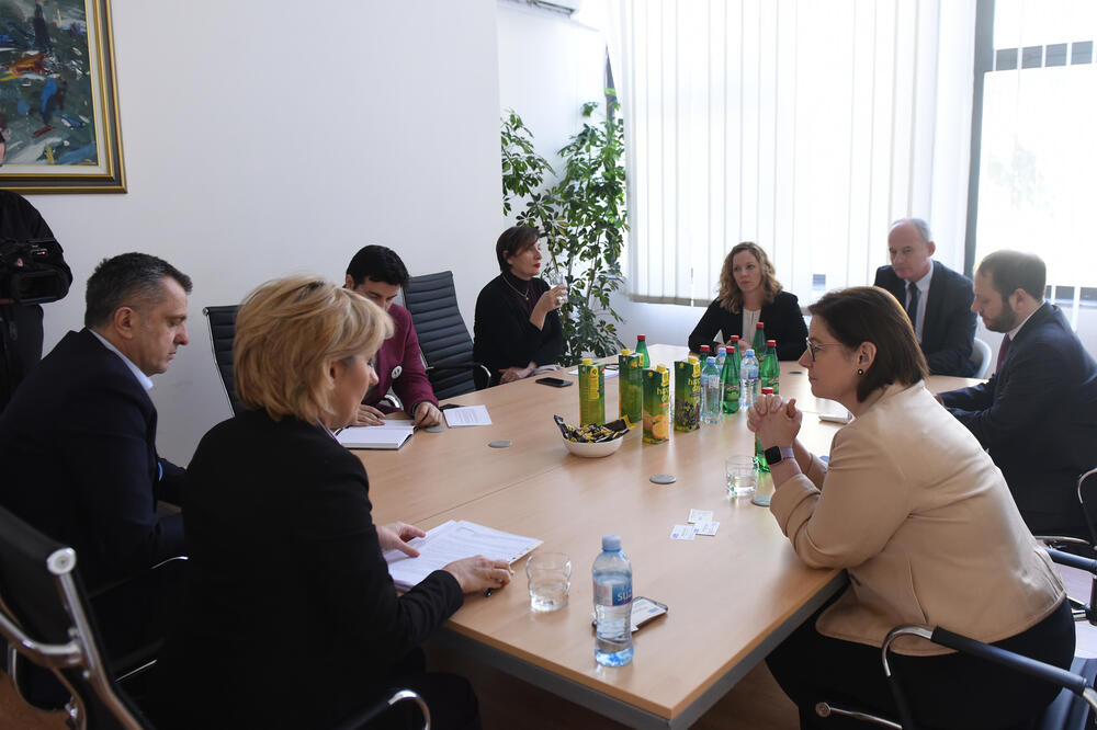 Sa sastanka sa američkom ambasadorkom, Foto: Savo Prelević