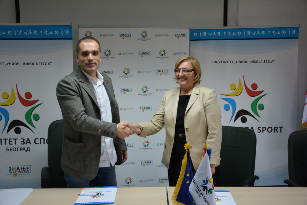 Stevo Popović i Ivanka Gajić, Foto: Fakultet za sport i fizičko vaspitanje