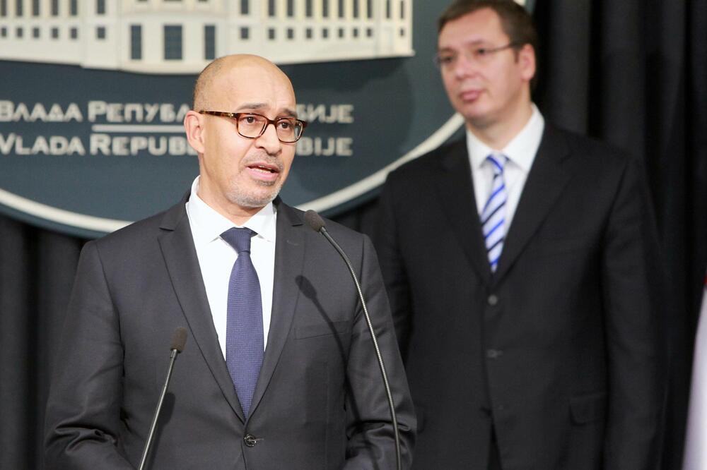 Arlem Dezir, Aleksandar Vučić, Foto: Beta-AP