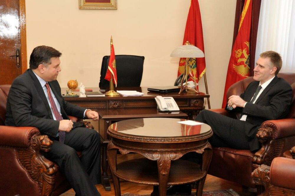 Josip Brkić, Igor Lukšić, Foto: Gov.me