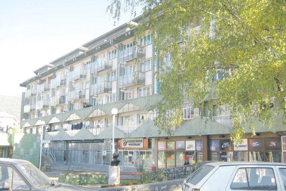 Zgrada u centru Pljevalja, Foto: Goran Malidžan