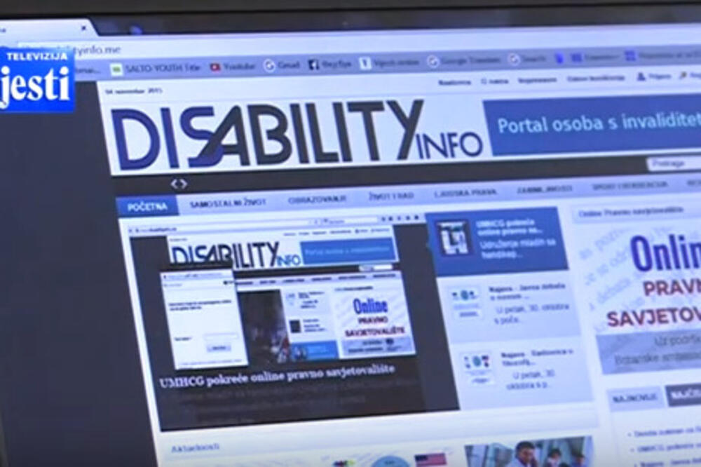 Sajt za osobe sa invaliditetom, Foto: Printscreen (YouTube)