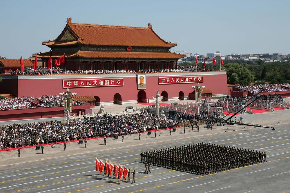 vojna parada Peking, Foto: Reuters
