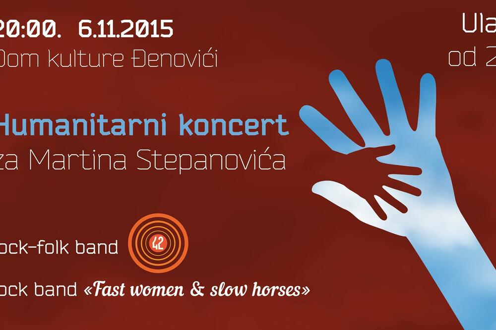 Humanitarni koncert Martin Stjepanović, Foto: Facebook.com