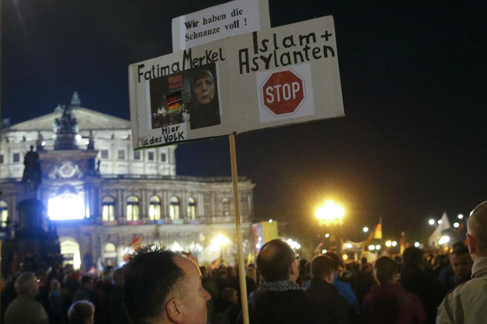 PEGIDA protest, Foto: Reuters