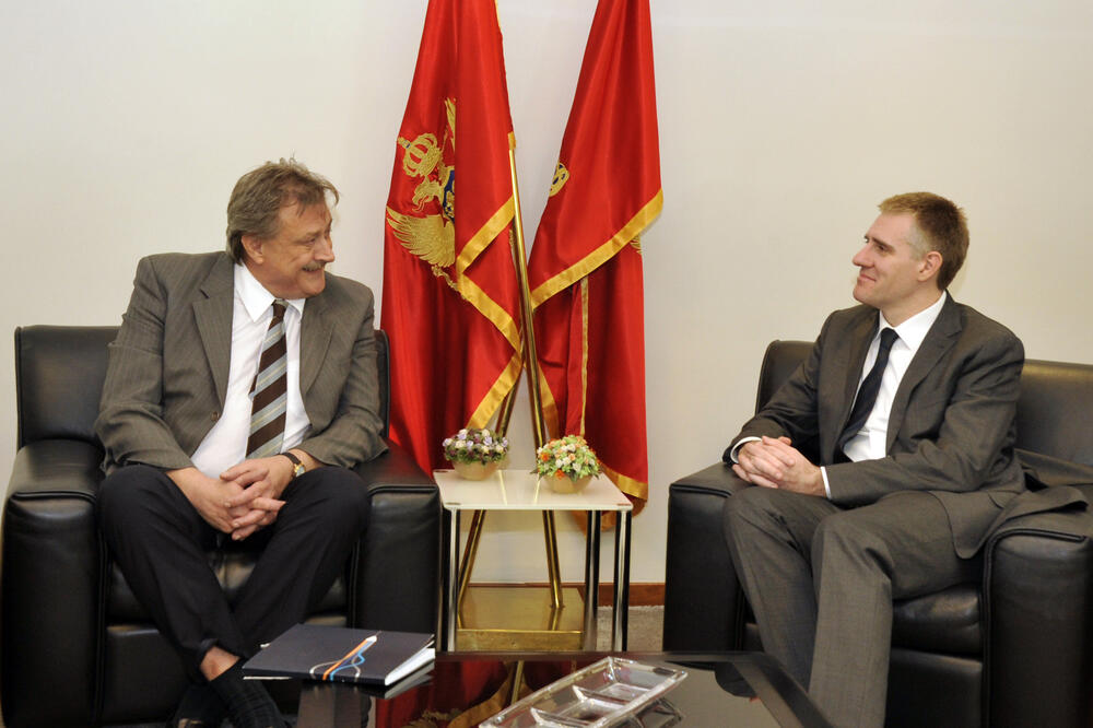 Mitja Močnik, Igor Lukšić, Foto: MVPEI