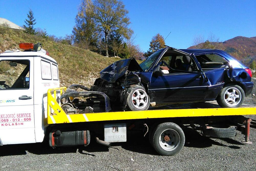 Kolašin, udes, Foto: Privatna arhiva