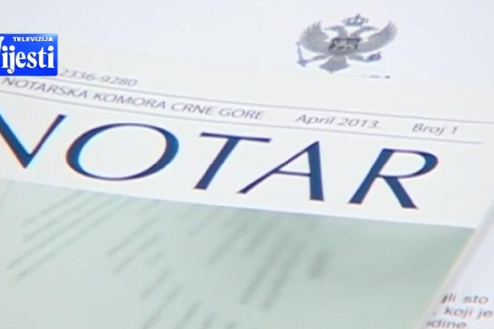 TV Vijesti notari, Foto: Screenshot (TV Vijesti)