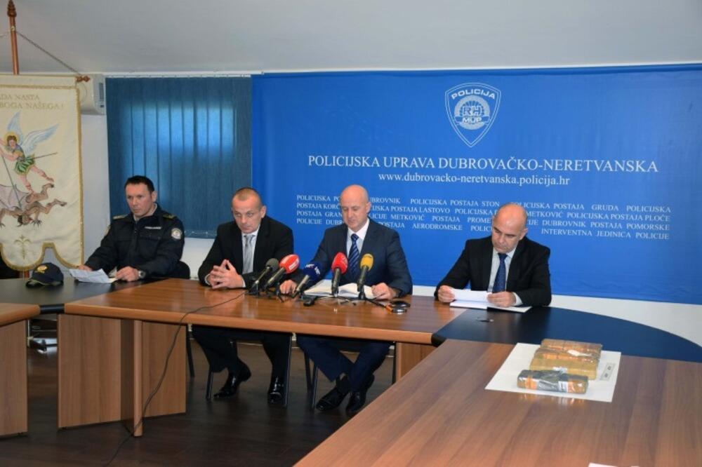 kokain Hrvatska, Foto: Dubrovacko-neretvanska.policija.hr