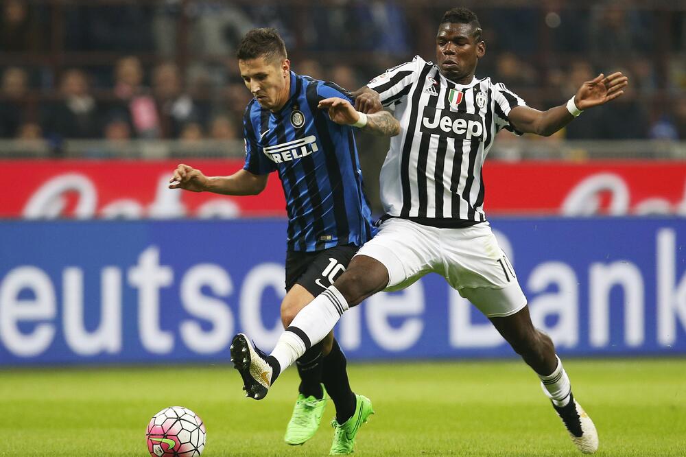 Stevan Jovetić i Pol Pogba, Foto: Reuters