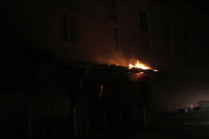 Požar u hotelu IN u Bijelom Polju