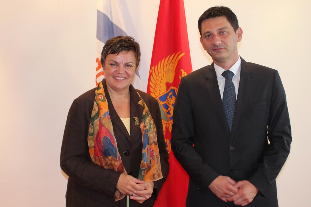 Janina Hrebičkova, Drako Pajović, Foto: Pozitivna Crna Gora