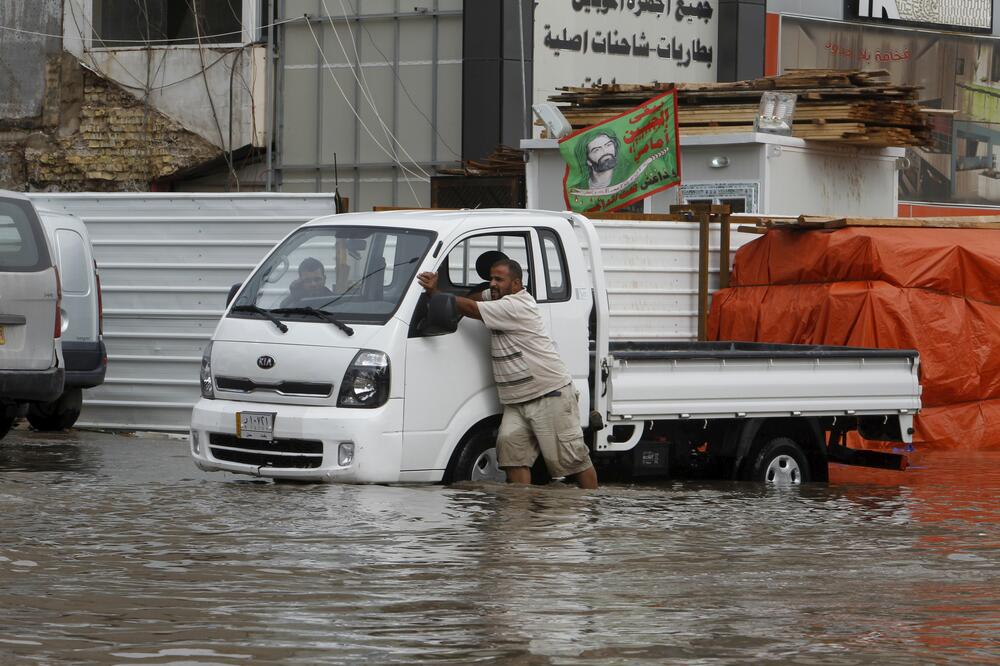 Bagdad, poplave, Foto: Reuters