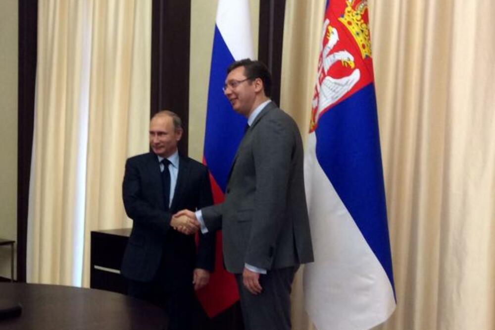 Vučić i Putin, Foto: Reuters