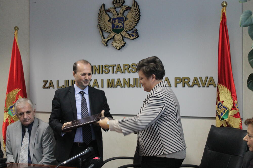 Suad Numanović, Janina Hrebičkova, Foto: Gov.me