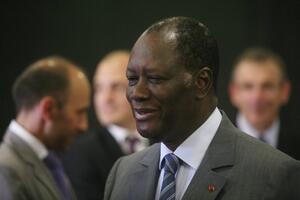 Ivory Coast President Ouattara easily to a second term