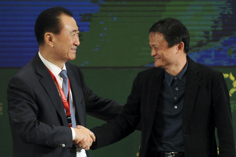 Vang Đianlin, Džek Ma, Foto: Reuters