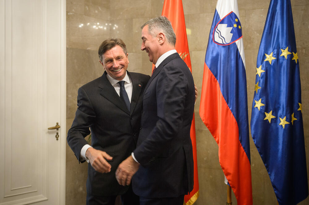 Borut Pahor, Foto: Vlada Crne Gore