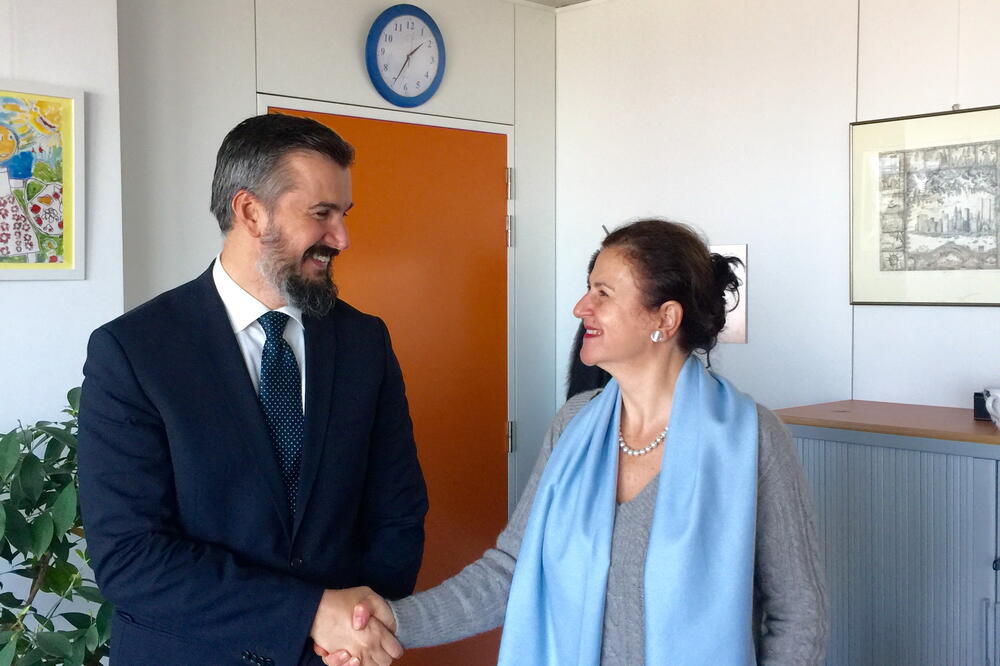 Aleksandar Andrija Pejović, Katarina Mathernova, Foto: MVPEI