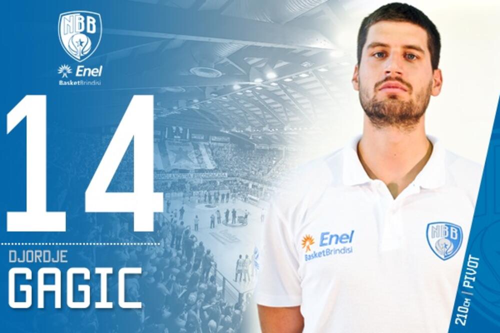 Đorđe Gagić, Foto: Http://www.newbasketbrindisi.it/