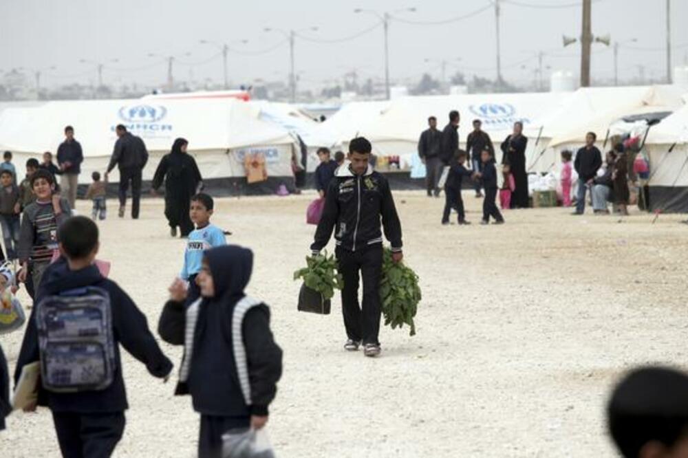 Jordan, Mafrak, sirijski izbjeglički kamp, Foto: Beta/AP