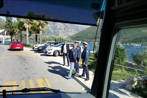 Pojačane policijske patrole na putu između Novog i Podgorice