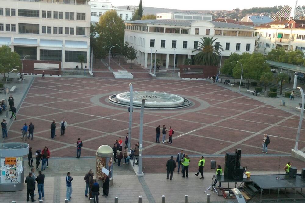 Podgorica trg, Foto: Srdan Kosović