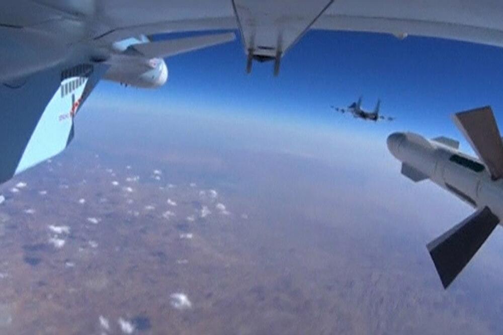 Rusija, bombardovanje Sirija, Foto: Reuters