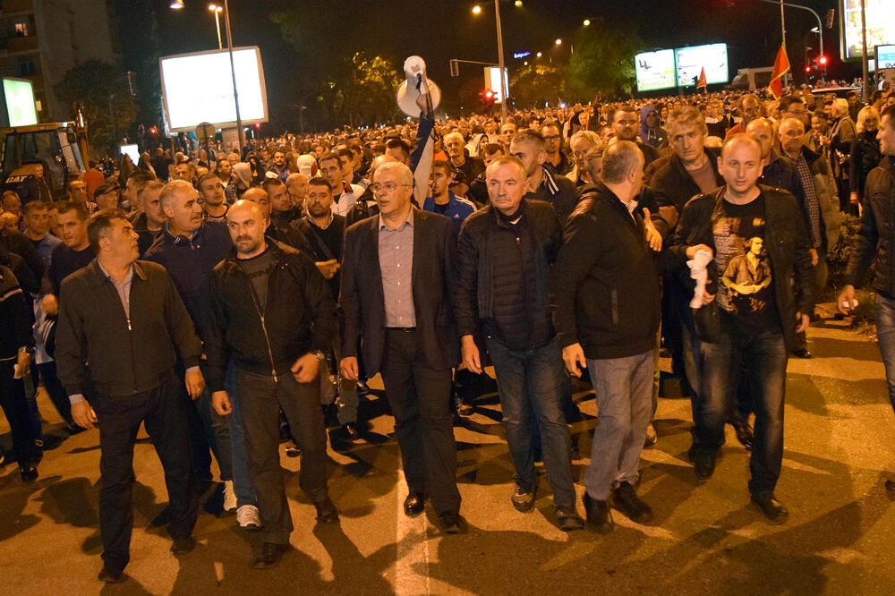 protesti DF, Foto: Boris Pejović